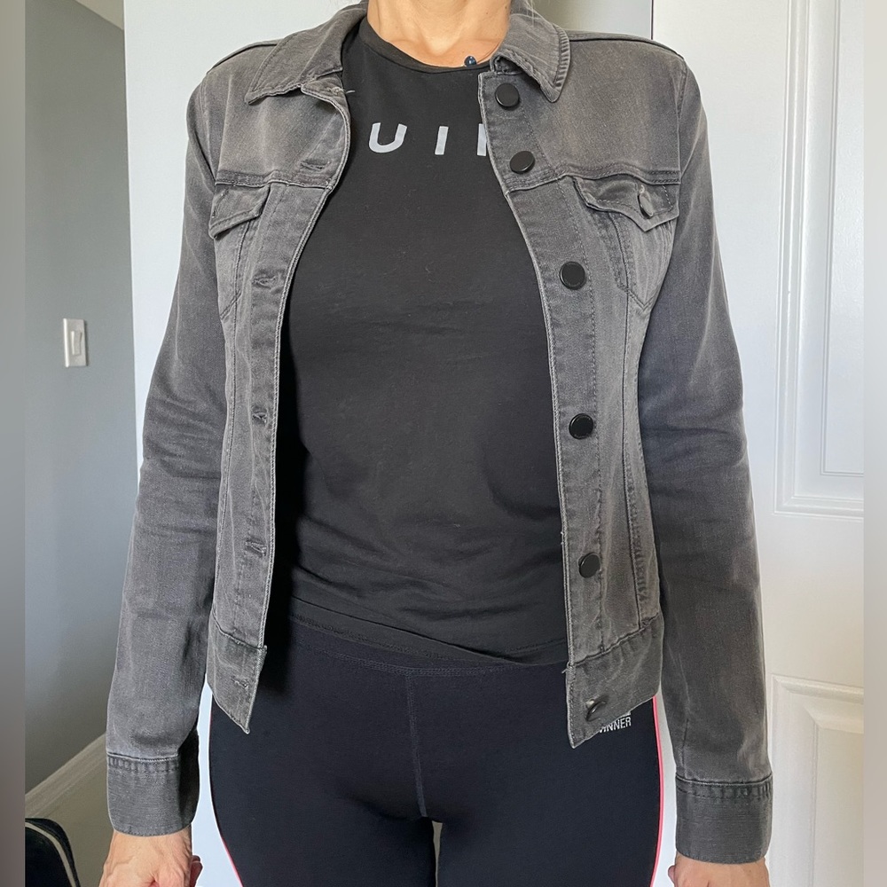 Gray Wash Denim Jacket Size XS